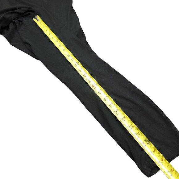 Prana Womens 3X Leggings Electa High Waist Black With Pockets UPF Wide Waistband - Picture 7 of 8